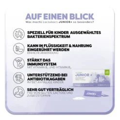 Lactobact Junior 7 Tage Packung, 7X2 g