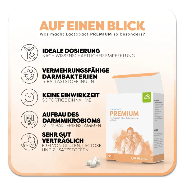 Lactobact PREMIUM Kapseln, 30 St