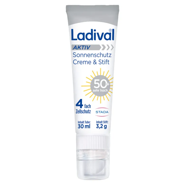 Ladival Aktiv Sonnenschutz Creme & Stift LSF 50+, 30 ml