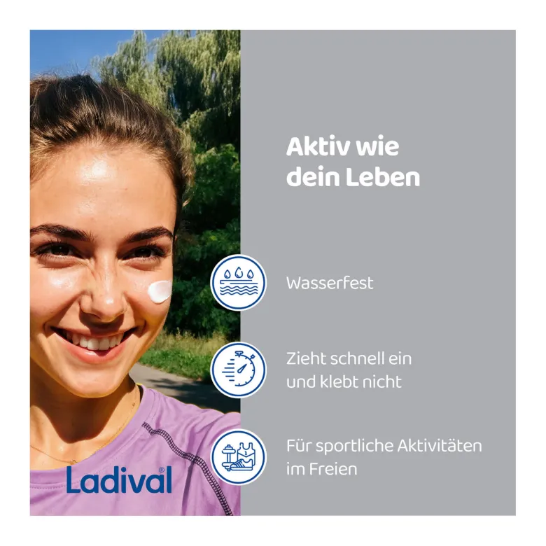 Ladival Aktiv Sonnenschutz Creme & Stift LSF 50+, 30 ml