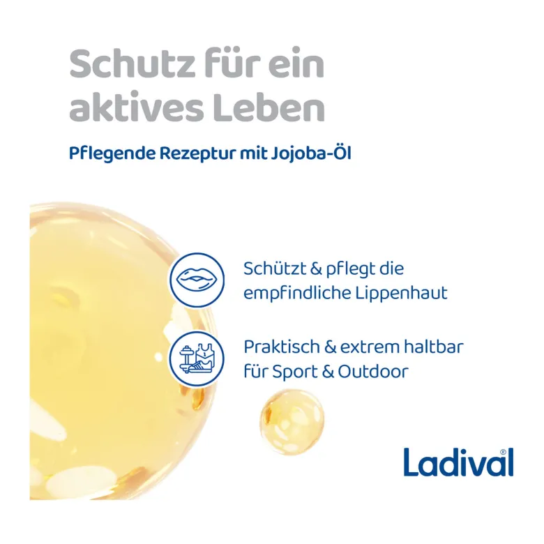 Ladival Aktiv UV-Schutzstift Lippen LSF50+, 1 St
