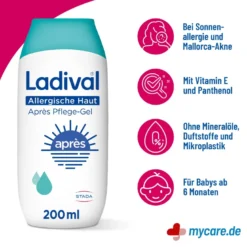 Ladival Allergische Haut Apres Pflege-Gel, 200 ml