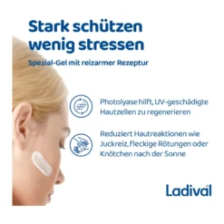 Ladival Allergische Haut Gel Gesicht LSF50+, 50 ml