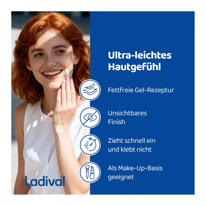 Ladival Allergische Haut Gel Gesicht LSF50+, 50 ml