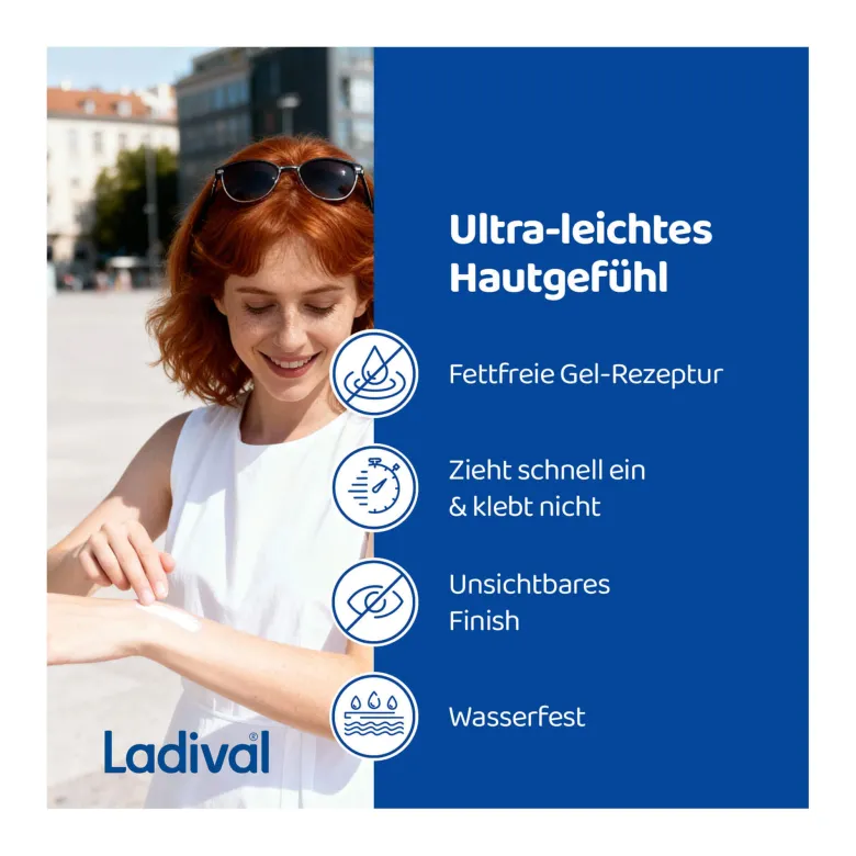 Ladival Allergische Haut Sonnenschutz-Gel LSF50+, 200 ml