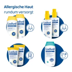 Ladival Allergische Haut Sonnenschutz-Gel LSF50+, 200 ml