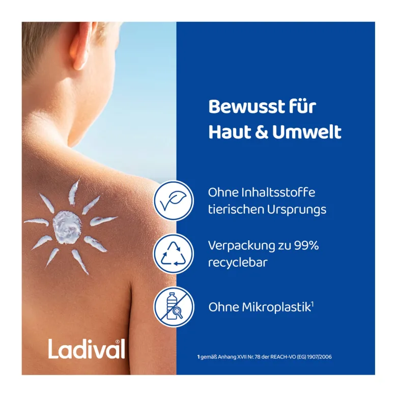 Ladival Allergische Kinderhaut Gel LSF50+, 200 ml