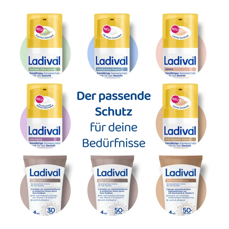 Ladival Anti-Aging Sonnenschutz-Creme LSF 50+, 50 ml