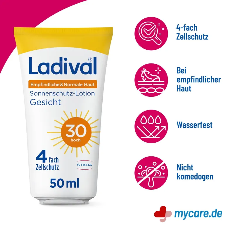 Ladival Empfindliche Haut Lotion Gesicht LSF30, 50 ml