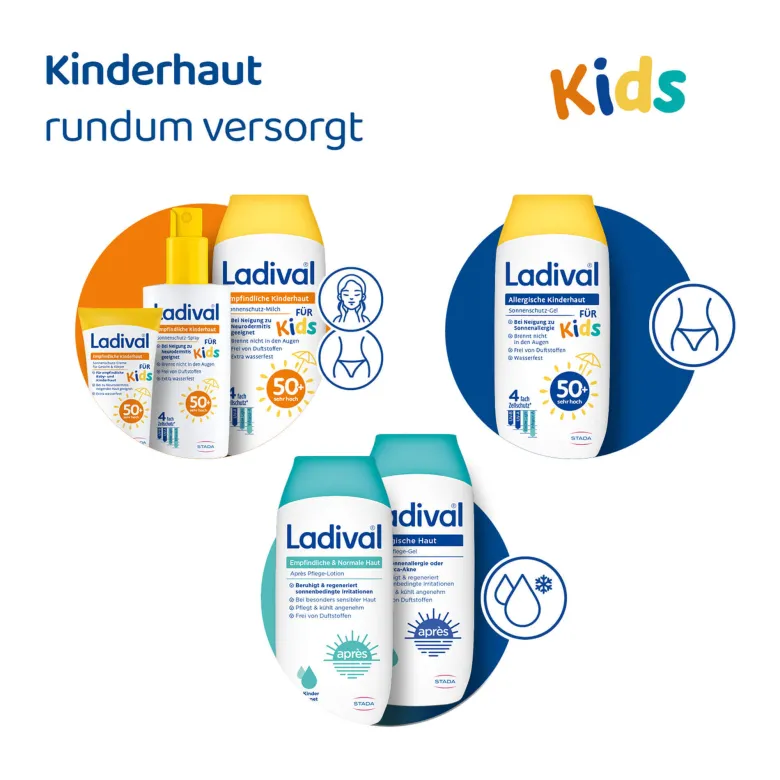 Ladival Empfindliche Kinderhaut Creme LSF50+, 50 ml