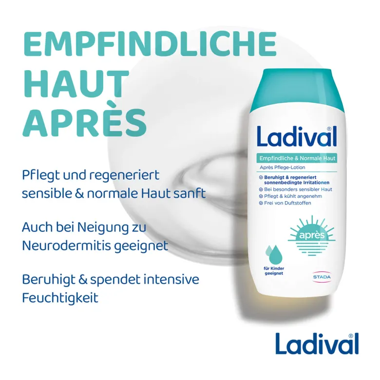 Ladival Empfindliche & Normale Haut Apres Pflege-Lotion, 200 ml
