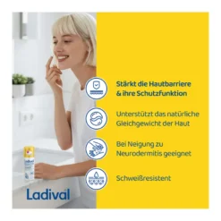 Ladival Hautbarriere Repair Sonnenschutz Creme LSF 50+, 50 ml