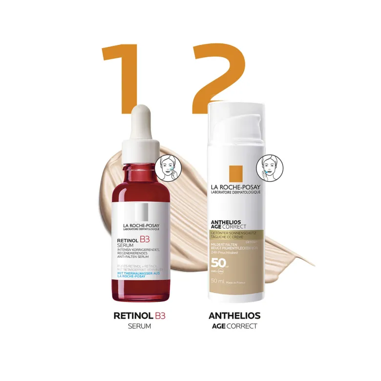La Roche Posay Anthelios Age Correct Getönt LSF 50+, 50 ml