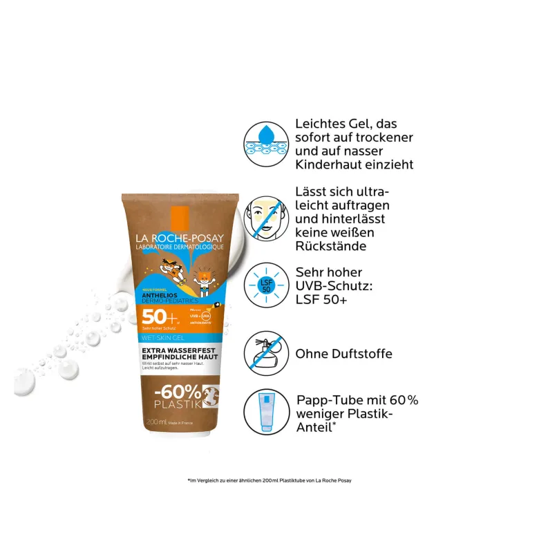 La Roche Posay Anthelios Dermo-Pediatrics Gel LSF 50+, 200 ml