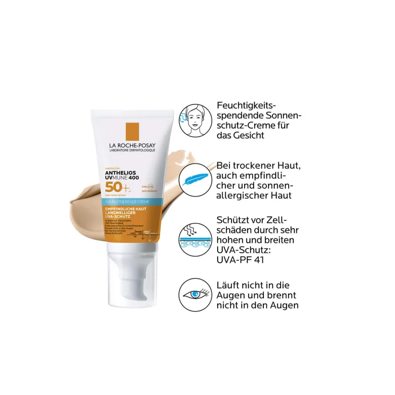 La Roche Posay Anthelios Getönte BB-Creme UVMune 400 LSF 50+, 50 ml