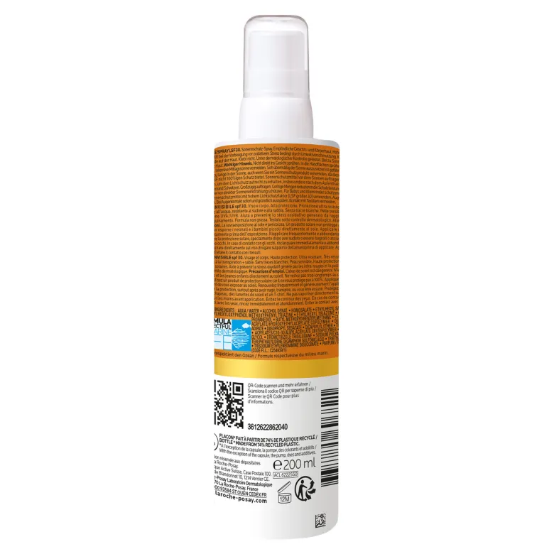 La Roche Posay Anthelios Invisible Sonnenspray LSF 30, 200 ml