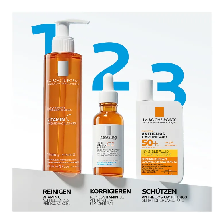 La Roche Posay Anthelios Invisible Fluid UV Mune 400 LSF 50+, 50 ml