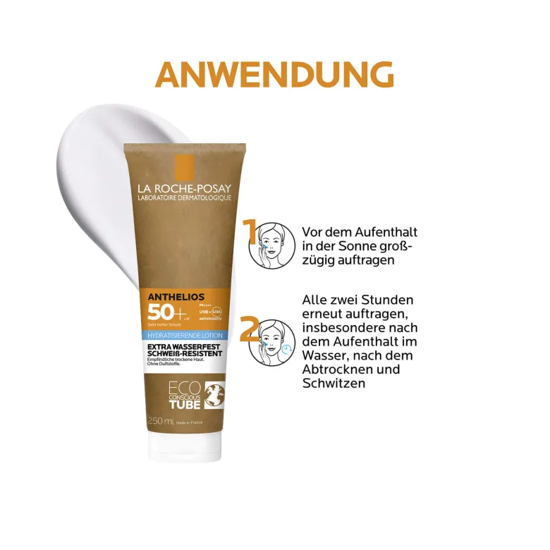 La Roche Posay Anthelios Sonnenmilch LSF 50+, 250 ml