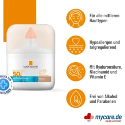 La Roche Posay Anthelios UV Air Serum Getönt LSF 50+ Medium, 50 ml