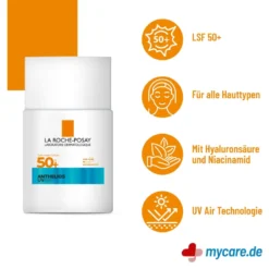 La Roche Posay Anthelios UV Air Fluid LSF50+, 40 ml