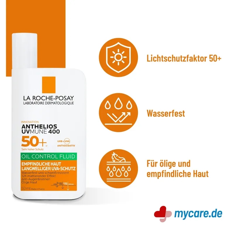La Roche Posay Anthelios UV Mune 400 Oil Fluid LSF 50+, 50 ml