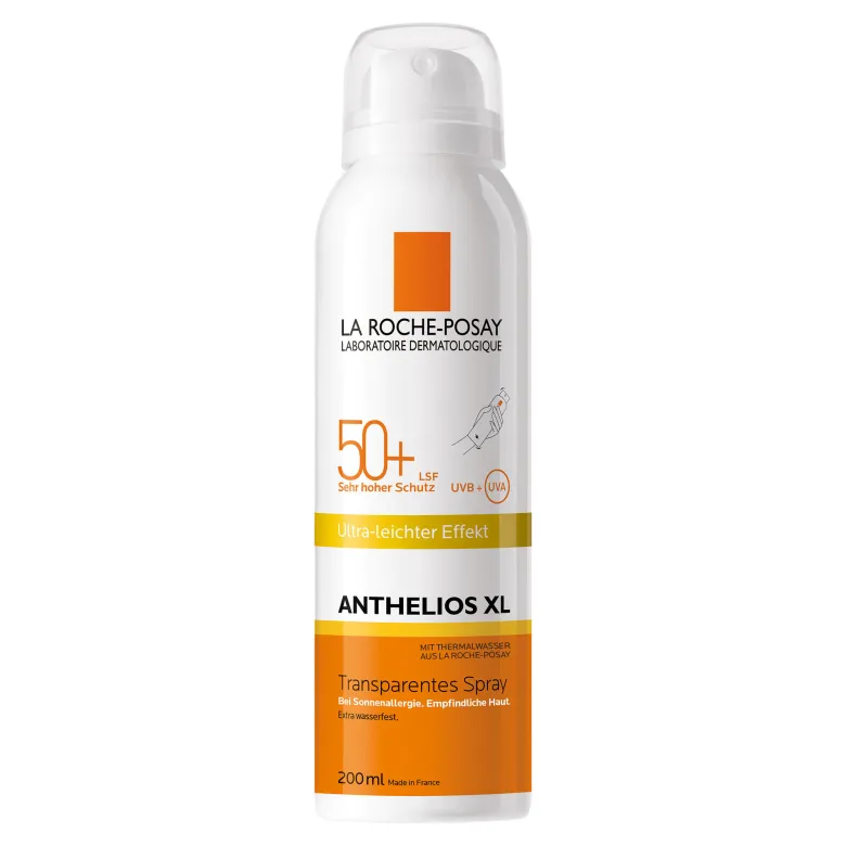La Roche Posay Anthelios XL Transparentes Spray LSF 50+, 200 ml