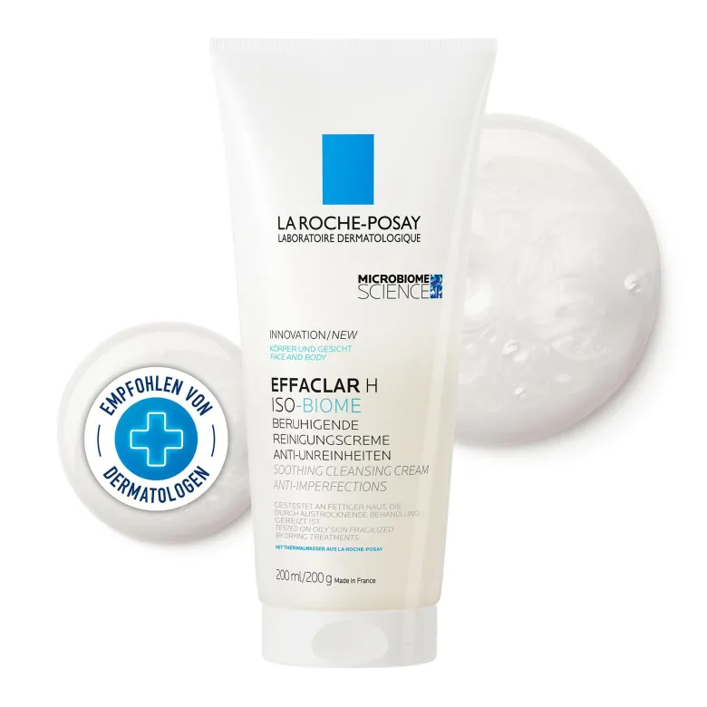 La Roche Posay Effaclar H Iso-Biome Reinigungscreme, 200 ml