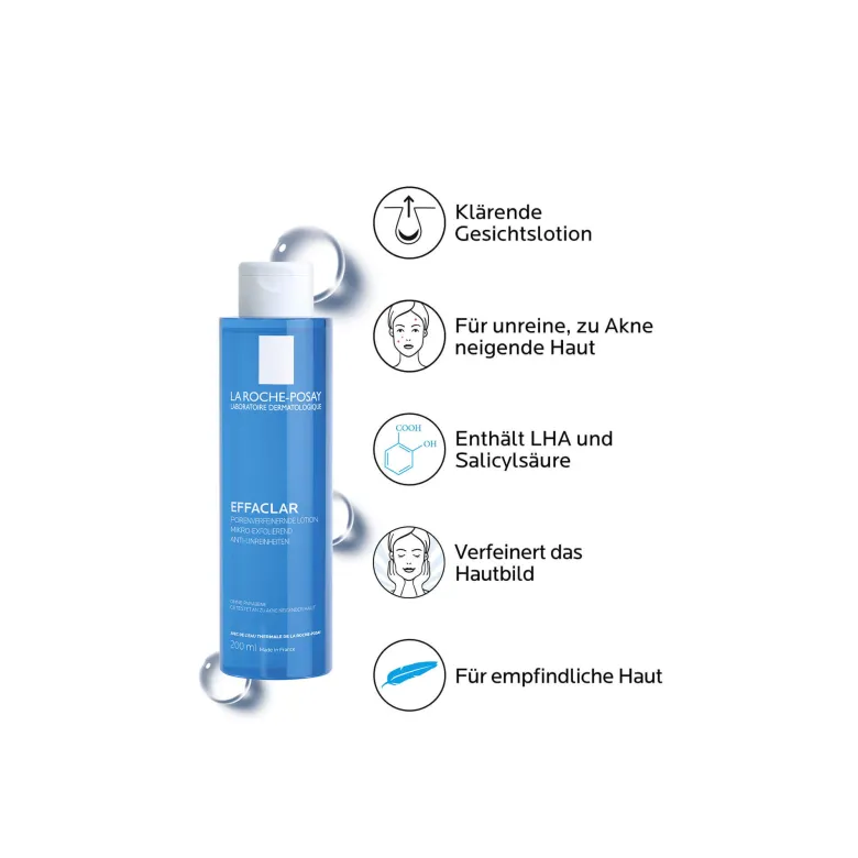 La Roche Posay Effaclar Porenverfeinernde Lotion, 200 ml
