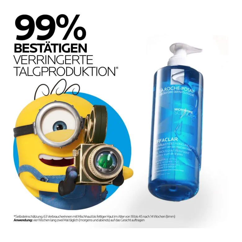 La Roche Posay Effaclar Schäumendes Reinigungsgel, 400 ml