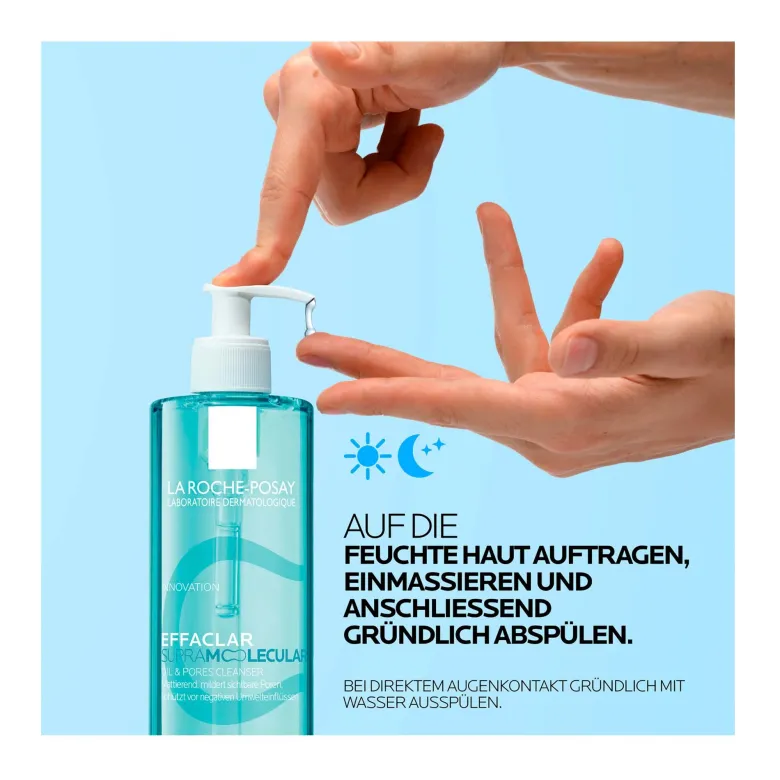 La Roche Posay Effaclar Supramolecular Care Reinigungsgel, 400 ml