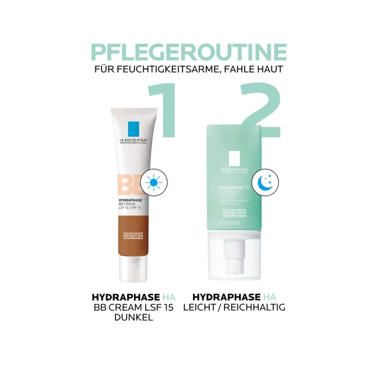 La Roche Posay Hydraphase HA BB Cream Dunkel, 40 ml