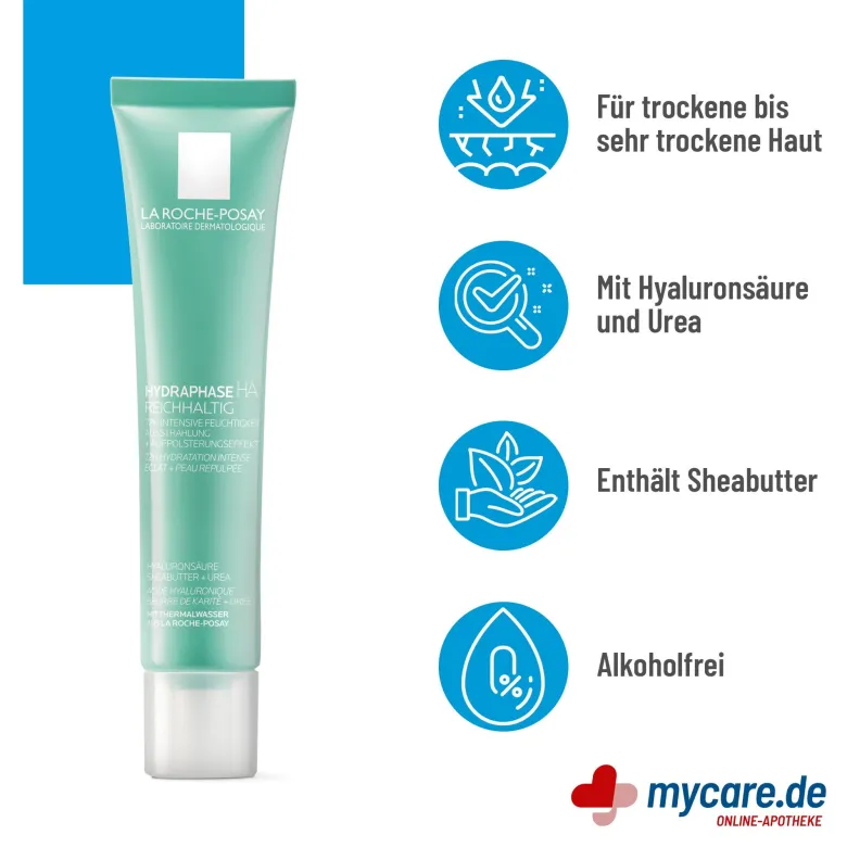 La Roche Posay Hydraphase HA Creme reichhaltig, 40 ml