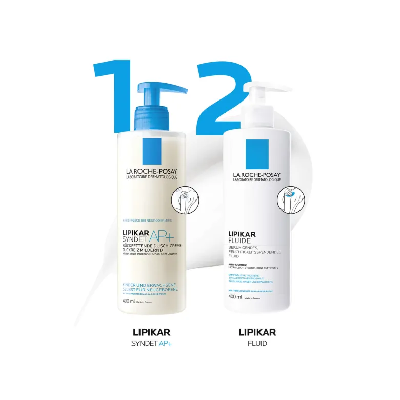 La Roche Posay Lipikar Fluide Beruhigende Bodylotion, 400 ml