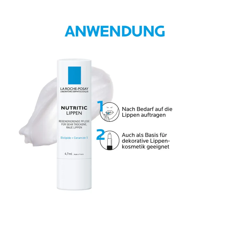 La Roche Posay Nutritic Lippen Lippenpflegestift, 4.7 ml