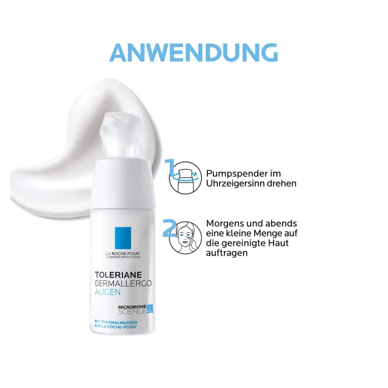 La Roche Posay Toleriane Dermallergo Augen, 20 ml