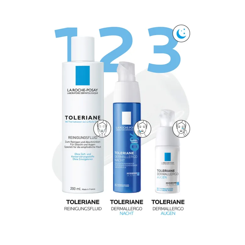La Roche Posay Toleriane Dermallergo Nachtcreme, 40 ml
