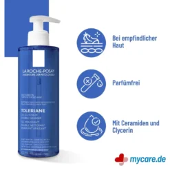La Roche Posay Toleriane Gel-zu-Schaum Double Cleanser, 400 ml