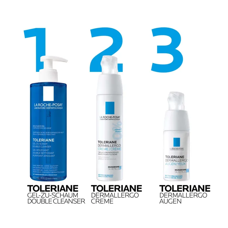 La Roche Posay Toleriane Gel-zu-Schaum Double Cleanser, 400 ml
