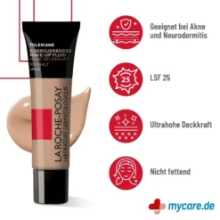 La Roche Posay Toleriane Make-up Fluid Nr. 13, 30 ml