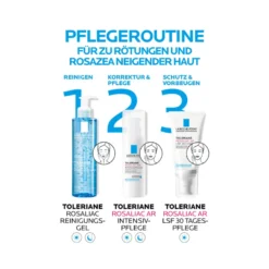 La Roche Posay Toleriane Rosaliac Reinigungsgel, 195 ml