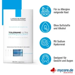 La Roche Posay Toleriane Ultra Reinigungslotion, 30X5 ml