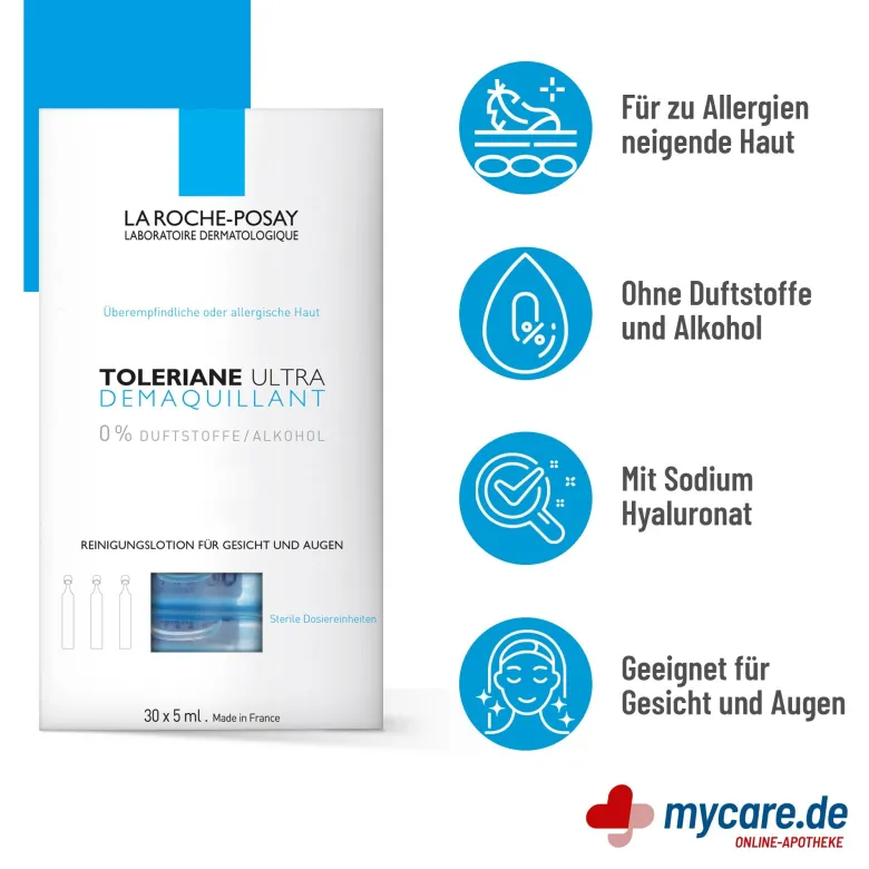 La Roche Posay Toleriane Ultra Reinigungslotion, 30X5 ml