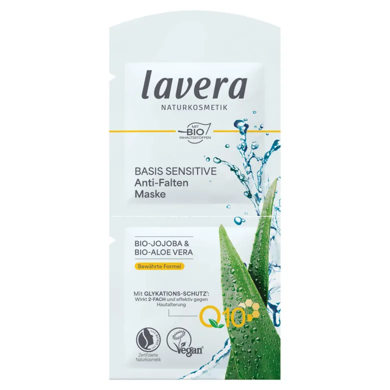 Lavera basis sensitiv Maske Q10, 2X5 ml