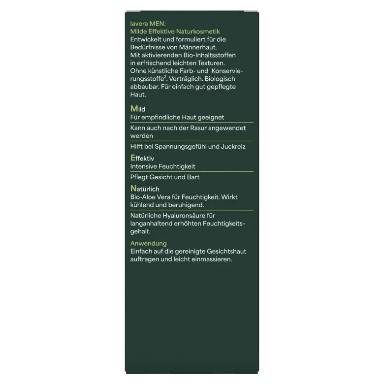 Lavera Men Feuchtigkeitscreme, 50 ml