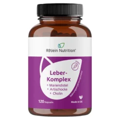 Leber-Komplex+Mariendistel+Artischocke+Cholin Kapseln, 120 St