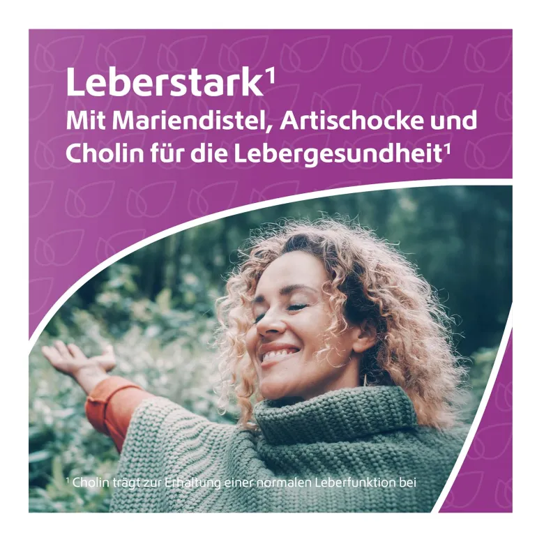 Leber-Komplex+Mariendistel+Artischocke+Cholin Kapseln, 120 St