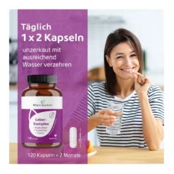 Leber-Komplex+Mariendistel+Artischocke+Cholin Kapseln, 120 St