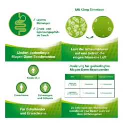 Lefax Kautabletten bei Blähungen, 100 St