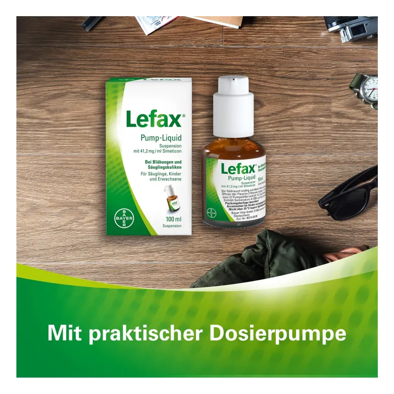 Lefax Pump Liquid, 100 ml