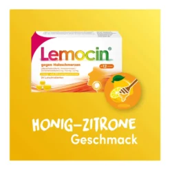 Lemocin gegen Halsschmerzen Honig-Zitrone, 24 St